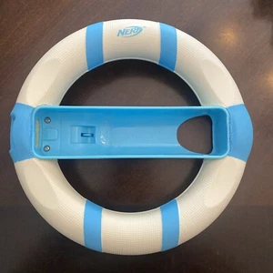 Nerf Blue / White Foam Steering Racing Wheel Controller Grip for Nintendo Wii - Picture 1 of 1