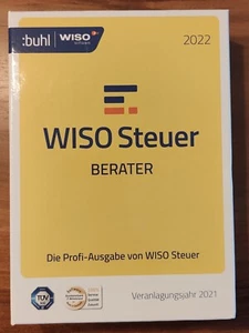 Wiso Steuer Berater 2022, Steuerjahr 2021, unregistriert, wie neu! - Bild 1 von 1