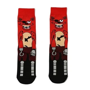 Klassisches Spiel Film FNAF Foxy Charakter 360 Crew-Socken für Erwachsene - Bild 1 von 1