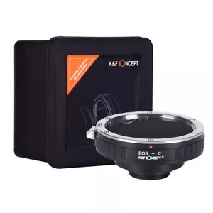 New K&F Concept Adapter for Canon EOS EF Mount Lens to C Mount Cine Camera - Picture 1 of 7