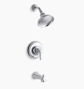 Kohler K-TS10581-4-CP Bancroft Bath Tub/Shower Trim Set Metal Polished Chrome - Picture 1 of 5