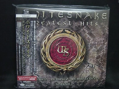 WHITESNAKE Greatest Hits JAPAN SHM CD + BLU-RAY DELUXE EDITION Deep Purple - Image 1 of 2