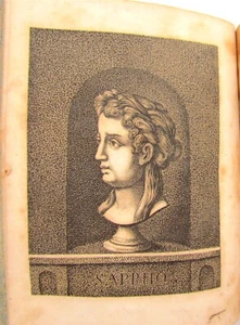 1827-28 POETRY of SAPPHO ANACREON THEOKRITOS BION & MOSCHOS antique in GERMAN - Picture 1 of 8