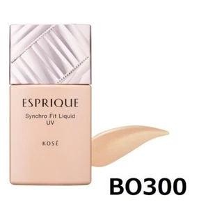 KOSE ESPRIQUE Synchro Fit Liquid Foundation BO300 Beige Ocher UV SPF25/PA++ 30g - Picture 1 of 3
