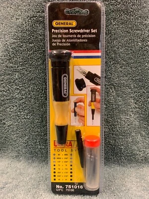 Precision Screwdriver Set,  16-pieces   by General Tools  (751016) - Image 1 of 3