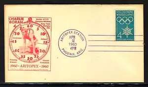 1960 ARITOPEX PHOENIX ARIZONA - PURPLE SHOW CANCEL - UNSEALED - Picture 1 of 2