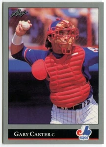 1992 Leaf #442 Gary Carter Montreal Expos - Picture 1 of 2