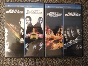 The Fast and the Furious Lot Includes Four Movies The F&F, 2F2F, F&F, and F&FTD - Picture 1 of 5