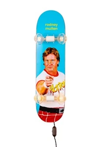Enjoi Mullen Rowdy Roddy Pipper Skateboard Light Whiskertin - Picture 1 of 3