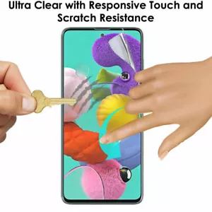 Clear TPU Screen Protector plastic film For Huawei P40 Pro P20 Mate 20 Lite - Picture 1 of 2
