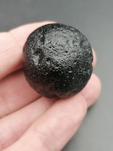 Qualität Tektite Philippinit Rizalite 32,82g/3,2 cm Meteorit Schlagglas - Bild 1 von 14