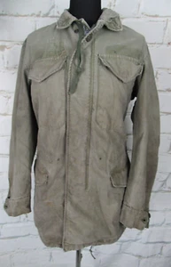 US Army M-51 OG-107 Cotton Sateen Wind Resistant Combat Jacket X-Small Regular - Picture 1 of 17
