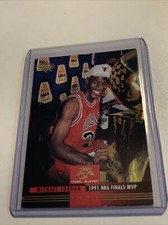 1993-94 Upper Deck “Mr. June" 1991 NBA FINALS MVP #168 MICHAEL JORDAN EX🏀card!