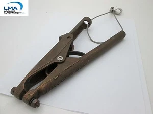 BURNDY GIE4CG3 COPPER STATIC DISCHARGE GROUND CLAMP - Bild 1 von 2