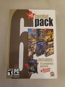 6 Combat Pack PC 6 Games in 1 Brand New Sealed - Picture 1 of 4
