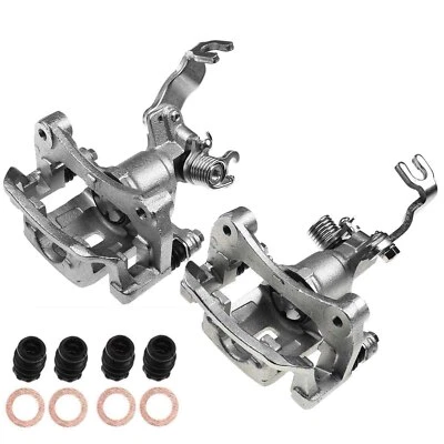 2x Rear Brake Calipers w/ Bracket for Infiniti I35 02-04 I30 2001 Nissan Maxima - Image 1 of 4