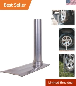Sturdy Large Flagpole Tire Mount - Securely Holds Flags in Winds up to 30 MPH - Picture 1 of 9