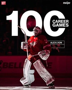 Alex Lyon 100 Career Games Collage Detroit Red Wings 8x10 NHL Hockey Photo - Picture 1 of 1