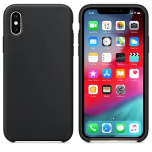 Handy Hülle Silikon Für Apple iPhone 11 Pro Max X Xs Xr Case Schutzhülle + Glas - Picture 1 of 51