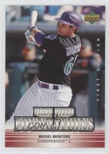2007 Upper Deck First Edition First Pitch Foundations Miguel Montero #FPF-MO