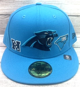SOMBRERO CAROLINA PANTHERS NFL NUEVA ERA EQUIPO IDENTIDAD EXCLUSIVA AJUSTADO 7 1/2 59FIFTY - Imagen 1 de 6