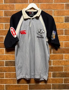 SHARKS SOUTH AFRICA RUGBY UNION JERSEY SHIRT SUPER 12 HOME CANTERBURY SIZE S - Picture 1 of 10