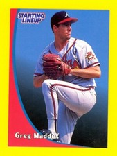 1998 Kenner Starting Lineup SLU Extended Series ~ GREG MADDUX card ~ Braves HoF