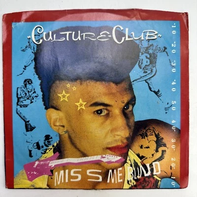Culture Club Colour By Numbers / Miss Me Blind Record 45 RPM Vinyl - Image 1 of 4
