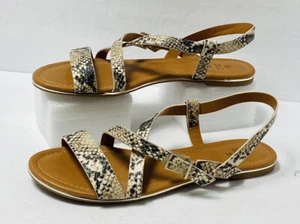 Call It Spring Womens Chorisia Open Toe Casual Strappy, medium beigwe, Size 8 - Picture 1 of 5
