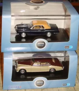 ROLLS ROYCE PHANTOM V & ROLLS ROYCE CORNICHE CARS - 1:76 - OXFORD - DIE-CAST - Picture 1 of 6