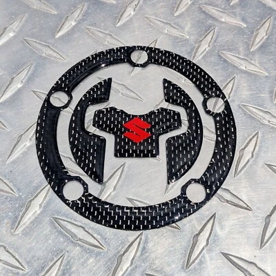 Real Carbon Fuel / Gas Cap Pad - 2017 + GSX-R1000 GSX-R1000R GSXR GSX-R 1000 L7 - Image 1 of 3
