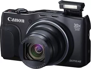 Canon PowerShot SX710 HS 20.3 MP Digitalkamera - Schwarz - Bild 1 von 3