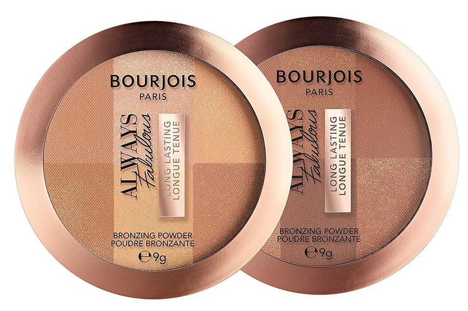 Bourjois Always Fabulous Long Lasting Natural Bronzing Powder   --Choose shade-- - Image 1 of 1