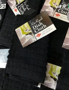 Paños de plato sólidos RITZ Royale (paquete de 6) - Imagen 1 de 7