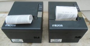 Micros Epson M129H TM-T88IV Thermal POS Receipt Printer Serial / FREE SHIP - Picture 1 of 6