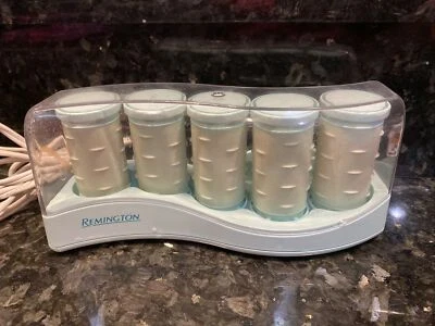 Vintage Remington Quick Curl Setter 5 Fast Heat Jumbo Hot Rollers Hair Curlers - Image 1 of 2