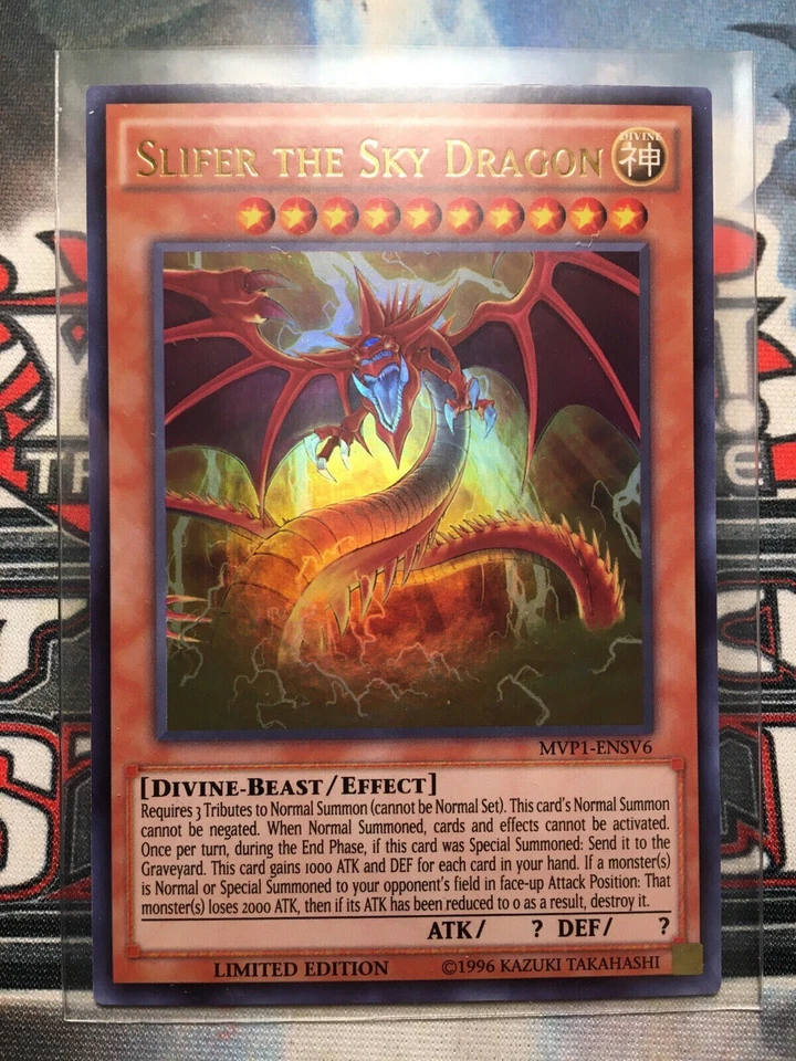 ( SLIFER THE SKY DRAGON ) - Ultra Rare - MVP1-ENSV6 - Limited Edition - Yu-Gi-Oh - Image 1 of 1