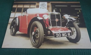 1930 MG M TYPE Repro POSTCARD - Bild 1 von 2