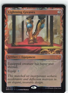 Magic The Gathering - Serie Masterpiece: Kaladesh Inventions (MPS) - Lightning Greaves - SP/LP - Imagen 1 de 2