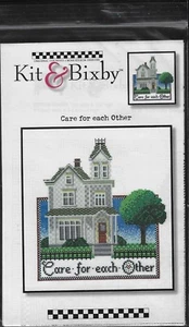 Kit & Bixby-Care for each Other-cross stitch pattern-New - Picture 1 of 1