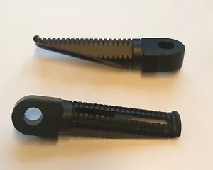 Pedane posteriori in alluminio billetta nero S125 adatte a GSXR1100 88-90 GSX600 GSX750 - Foto 1 di 1