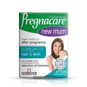 Vitabiotics - Pregnacare New Mum - Hair Skin Vitamins Tablets - 56 Tablets - Picture 1 of 9