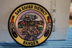 tribal indian patch SAN XAVIER DISTRICT RANGER INDIAN RESERVATION POLICE ARIZONA - Picture 1 of 1
