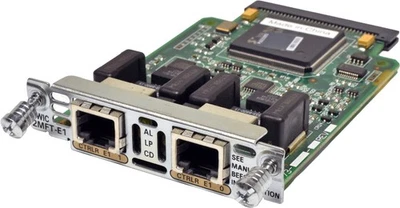 Cisco VWIC-2MFT-E1 2-Port Multiflex Voice/WAN Card 800-04479-03 D0 73-3663-03 D0 - Immagine 1 di 4