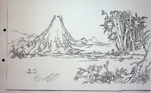 The Transformers 1984 G1 Production Series Background Layout Sunbow Productions - Bild 1 von 2