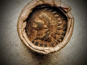 Wheat Mix Cent Roll • 1883 Indian Cent & Barber Head Dime "D" • Earlies / PDS - Picture 1 of 10