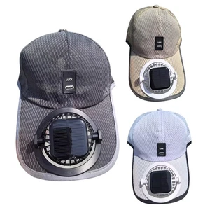 Outdoor Fan Baseball Mütze Herren Damen Sonnenhüte mit Solar Fan UV Block Sunhats - Bild 1 von 15