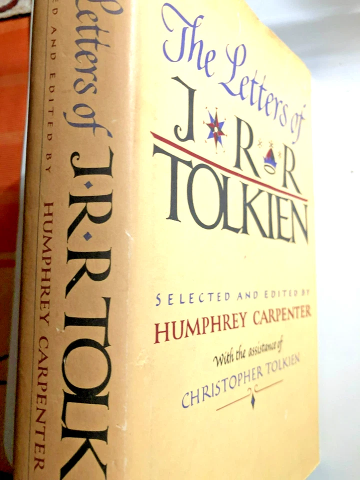 RARE EARLY PRINT! The Letters of J. R. R. Tolkien by H Carpenter (1981) GREAT HC - Image 1 of 4