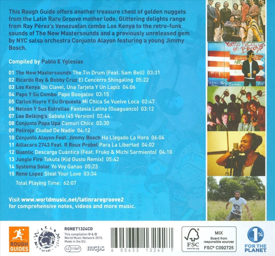 VARIOUS ARTISTS - THE ROUGH GUIDE TO LATIN RARE GROOVE, VOL. 2 [DIGIPAK] NEW CD Foto 1 de 1