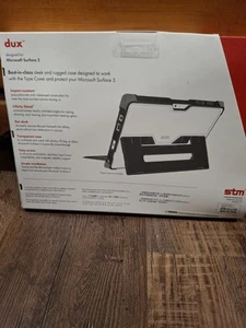 STM Dux Rugged Case for Microsoft Surface 3 (Black) STM-222-103J-01 Unopened》41 - Picture 1 of 4